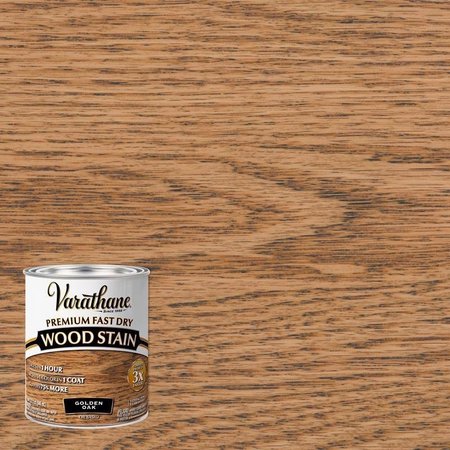 KRUD KUTTER Varathane Semi-Transparent Golden Oak Oil-Based Urethane Modified Alkyd Fast Dry Wood Stain 1 qt 262003